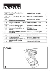 Makita DSC102 Manuel D'instructions