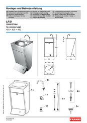 Franke LP21 Notice De Montage Et De Mise En Service