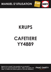 Krups Nespresso YY4889 Mode D'emploi