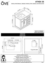 OVE ATHEA 36 Manuel D'installation