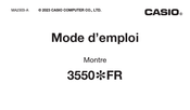 Casio 3550-FR Mode D'emploi