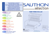 SAUTHON selection NEW YORK XG111B Instructions De Montage