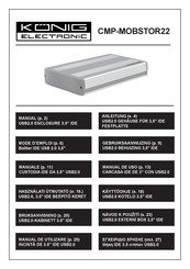 König Electronic CMP-MOBSTOR22 Mode D'emploi