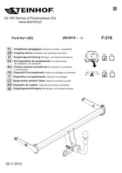 Steinhof F-216 Notice De Montage Et D'utilisation