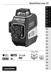 LaserLiner MasterPlane-Laser 3G Mode D'emploi