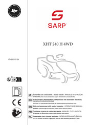 SARP XHT 240 H 4WD Manuel D'utilisation