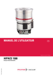 Pfeiffer Vacuum HIPACE 1500 Manuel De L'utilisateur