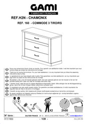 Gami CHAMONIX H2N 16 Instructions De Montage