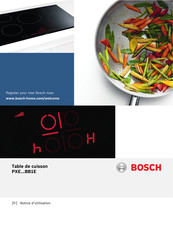 Bosch PXE BB1E Serie Notice D'utilisation