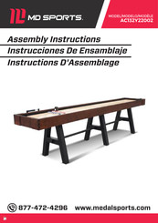 MD SPORTS AC132Y22002 Instructions D'assemblage