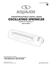 AQUAJOE SJI-OMS18 Instructions D'origine