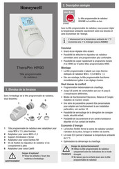 Honeywell TheraPro HR901 Mode D'emploi