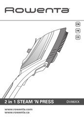 Rowenta STEAM 'N PRESS DV86 Serie Mode D'emploi