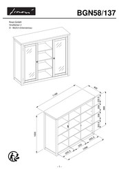 finori BGN58/137 Instructions De Montage