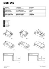 Siemens FDCH221 Instructions De Montage