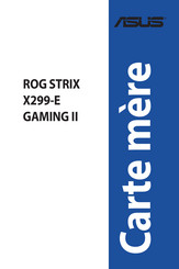 Asus ROG STRIX X299-E GAMING Mode D'emploi