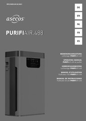 asecos PURIFIAIR.488 Manuel D'utilisation