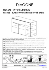 Diagone E75 Instructions De Montage