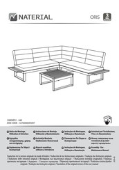 Naterial ORIS 20R09P01-040 Notice De Montage, Utilisation Et Entretien