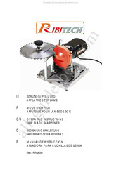 Ribitech PRS400 Mode D'emploi