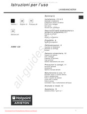 Hotpoint Ariston AWM 129 Mode D'emploi