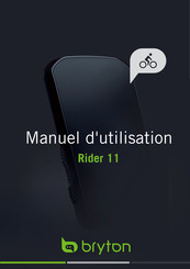 Bryton Rider 11 Manuel D'utilisation