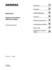 Siemens 7MH7134 Serie Instructions De Service