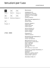 Ariston LFSA+ M284 Mode D'emploi