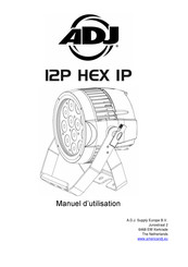 ADJ 12P HEX IP Manuel D'utilisation