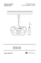 Handicare AP300 Manuel Du Propriétaire