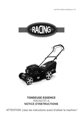 Racing RAC5073T-A Notice D'instructions