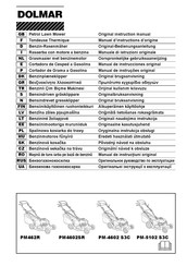 Dolmar PM4602SR Manuel D'instructions D'origine