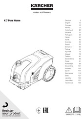 Kärcher K 7 Pure Home Manuel D'utilisation