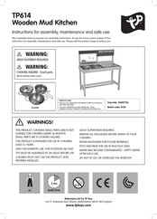 TP Wooden Mud Kitchen TP614 Instructions D'assemblage