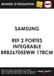 Samsung BRB26705EWW Manuel D'utilisation