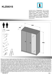 Forte KLZS831S Notice De Montage
