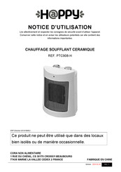 Happy PTC908-H Notice D'utilisation