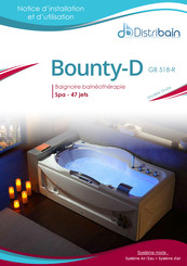 Distribain Bounty-D GB 518-R Notice D'installation Et D'utilisation