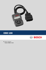 Bosch OBD 100 Notice Originale