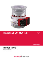 Pfeiffer Vacuum HIPACE 1200 C Manuel De L'utilisateur