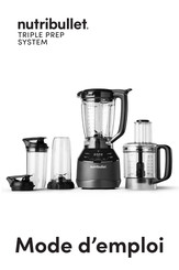 NUTRIBULLET NBF580B Mode D'emploi