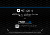Motocaddy M5 GPS Manuel D'instruction