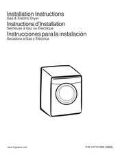 Frigidaire 137101000 Instructions D'installation