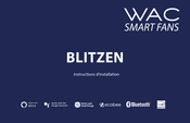 WAC Lighting BLITZEN Instructions D'installation