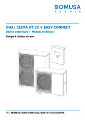 DOMUSA TEKNIK DUAL CLIMA 12 HT EC Instructions D'installation Et D'utilisation