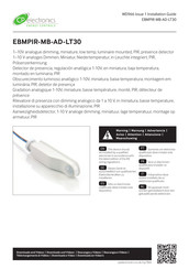 CP Electronics EBMPIR-MB-AD-LT30 Guide D'installation