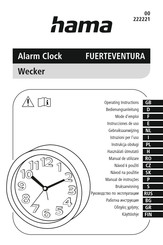 Hama FUERTEVENTURA Mode D'emploi