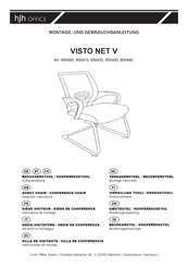 hjh OFFICE VISTO NET V 650400 Instructions De Montage Et D'utilisation