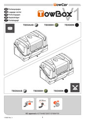 TowCar TBD0AAB Mode D'emploi