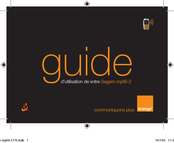 ORANGE Sagem myX6-2 Guide D'utilisation